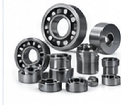 Illustration of bearings and mechanical components